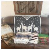 Assorted Blankets/Poncho