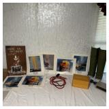 Table Lot- Boots & Coots Posters, NOCO Battery,