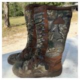 Mens Gor-Tex Camo Boots Size 9M