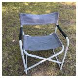 Blue Folding Chair