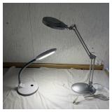 (2) Desk Lamps