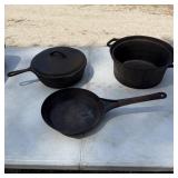 Cast Iron Pots & Pan- Old Ironsides