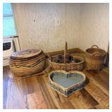 (4) Assorted Baskets