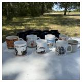 16 Assorted Coffee Mugs