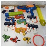 Assorted Water Guns & Water Blasters
