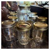 7- Glass Canning Jars