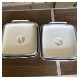 (2) Convenient Folding Square Buckets Collapsible