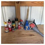 Assorted Fluids-Blaster, Chian Wax, Brake Parts