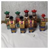 (8) Hot Sauce Bottles- Whoop Ass & Three Banditos