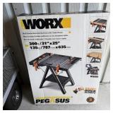 New WORX Multi-Function Worktable/Sawhorses with
