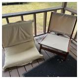 Foldable Lounge Chair & Custion