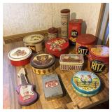 Vintage Metal Tins