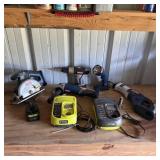 RYOBI Electric Hand Tools, Flashlight, Chargers,