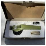 Vintage Avocado Green DYMO 1610 Organizer