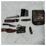 Assorted Knives- Gerber, Old Timer, Winchester,