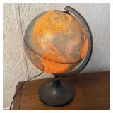 READ Vintage Rico Lumiere 12" World Globe