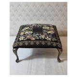 Vintage Padded Footstool