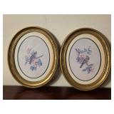 2 Vintage Home Interior Artwork