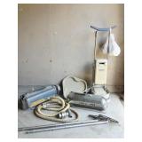 2 Vintage Eletrolux Vacuums, Floor Scrubber