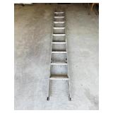 20FT Adjustable Aluminum Ladder
