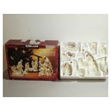 Kirkland Porcelain12 PC Nativity Set