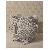 Victorian Style Cast Metal Planter