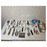 Assorted Kitchen Utensils , Scissors