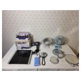Rollers, Fans, Mirrors, Hair Dryer, Scale