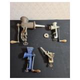 Vintage Meat Grinders & Nut Cracker