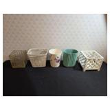 Assorted Waste Baskets