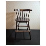 Vintage Solid High Chair