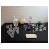 Oil Lamp, Salt & Pepper Shakers, Misc Decor