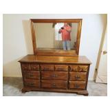 Young & Hinkle 9 Drawer Solid Wood Dresser