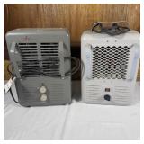 (2) Space Heaters= Air Tech/ Rival Titan