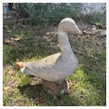 25x20 Concrete Porch Goose Garden Statue