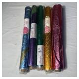 Assorted Embossed floral foil / poly-laminated