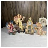 (4) Angel Decor/ Clocks- DeCapoli, Herco