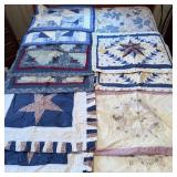 (10) Patchwork Pillowcases