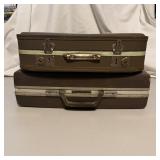 Vintage Gateway Suitcase & Samsonite Briefcase