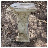 22" Concrete Garden Pedestal