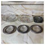 (6) Vintage Ashtrays
