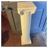White Decorative Roman Column Pedestal