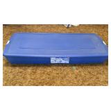 Snap Lock Blue Underbed Box/Container