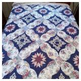 #14 Floral Patchwork with Star Blocks & Lace