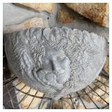 12" Wall Planter- Woman with Bunny