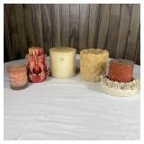 (5) Assorted Candles