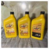 (3) Pennzoil Motor Oil- 10W-30, 5W-30, HD-30