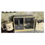 Regal Percolator, Black & Decker Space Maker, &