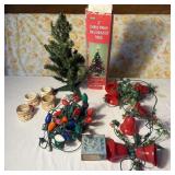 Vintage Christmas Decor- Santa Mugs, Puzzle, 2