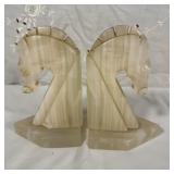 7" Vintage Mid Century Modern Onyx Horse
